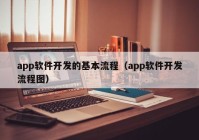 app软件开发的基本流程（app软件开发流程图）