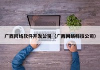 广西网络软件开发公司（广西网络科技公司）